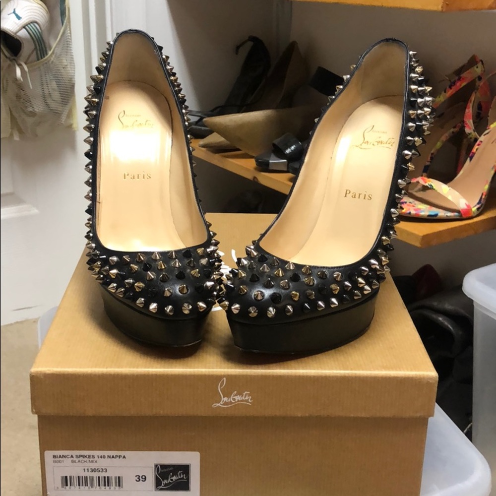 Louboutin Bianca spikes